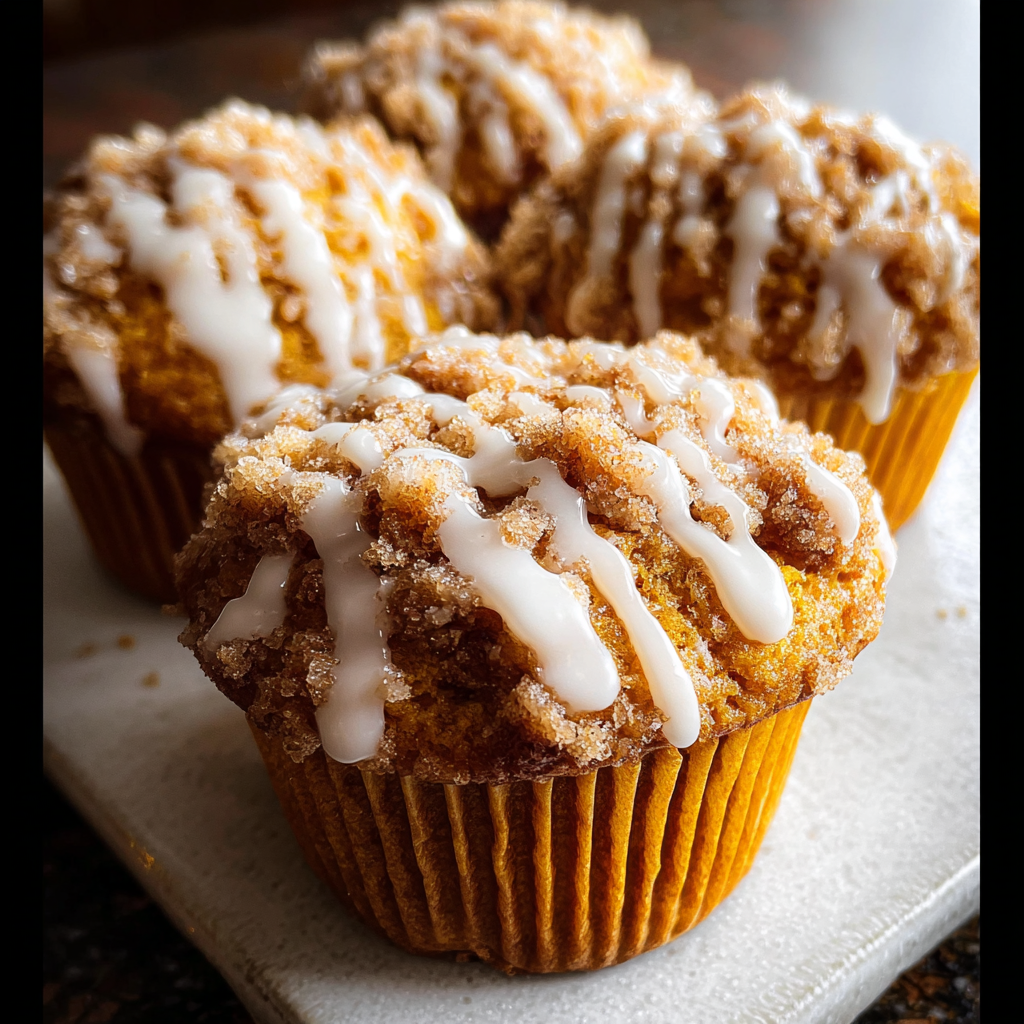 Delicious Pumpkin Coffee Cake Muffins for Fall Baking