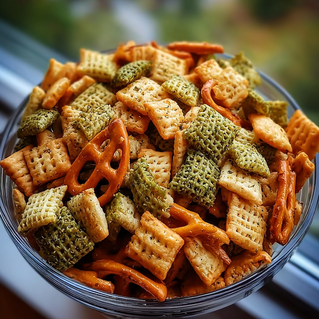 Dill Pickle Chex Mix: Discover a Tangy Snack Recipe!