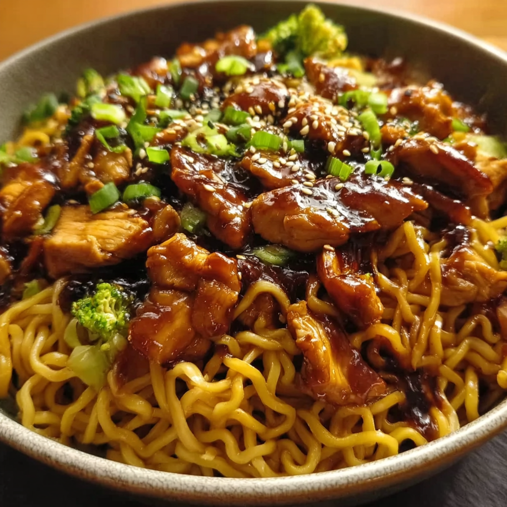 Flavorful Chicken Teriyaki Noodles for Home Cooks