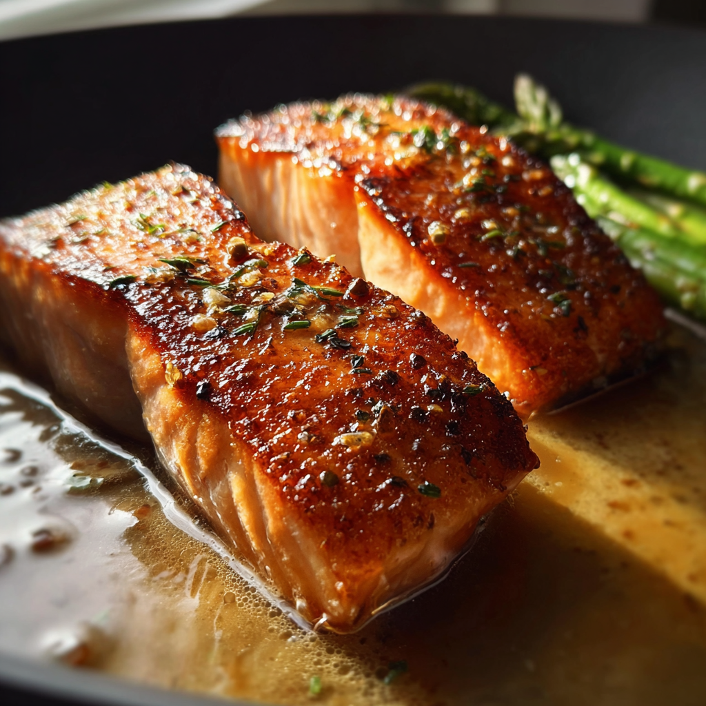 Indulge in Creamy Garlic Salmon Delights