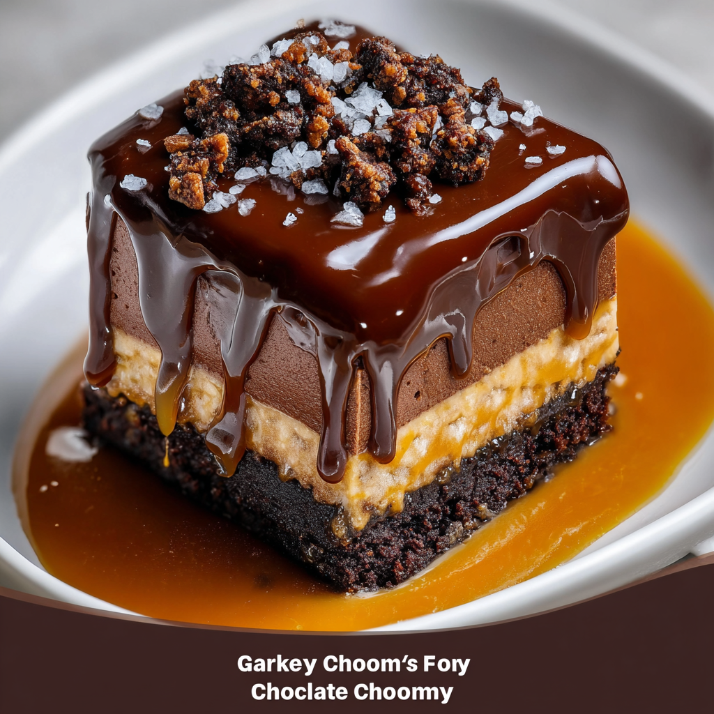 Irresistibly Gooey Caramel Chocolate Delight