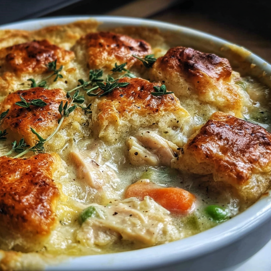 Savor the Comfort of Crustless Chicken Pot Pie