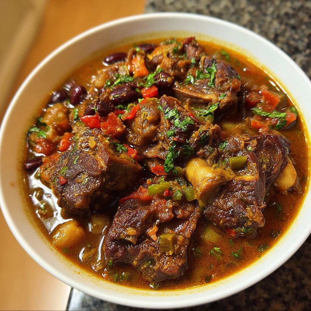 Savor the Rich Flavors of Authentic Jamaican Oxtail Stew