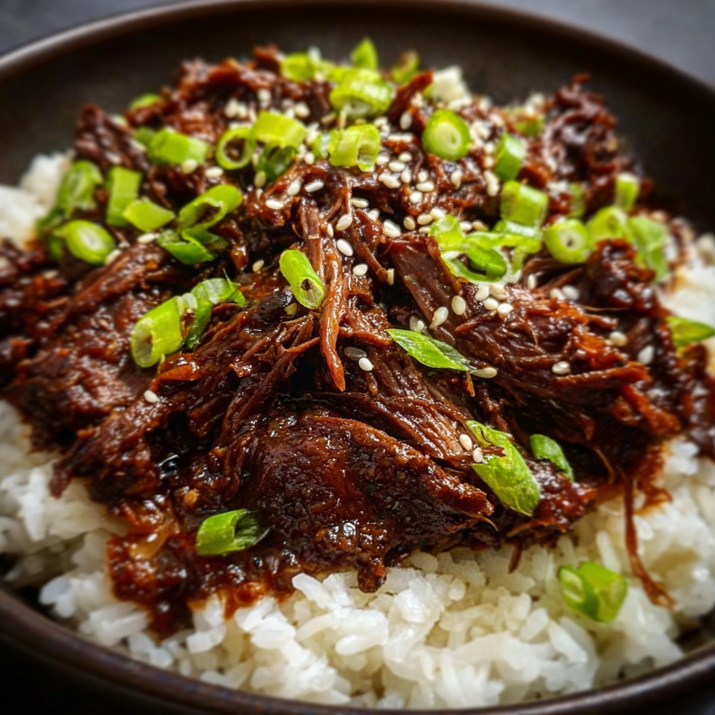 Savory Slow Cooker Korean Beef for Cozy Nights