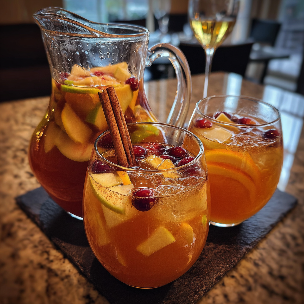 Seasonal Delight: Cozy Fall Pitcher Cocktails