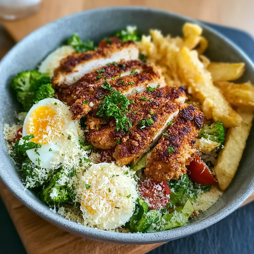 Caesar Chicken Bowl: A Nourishing Delight