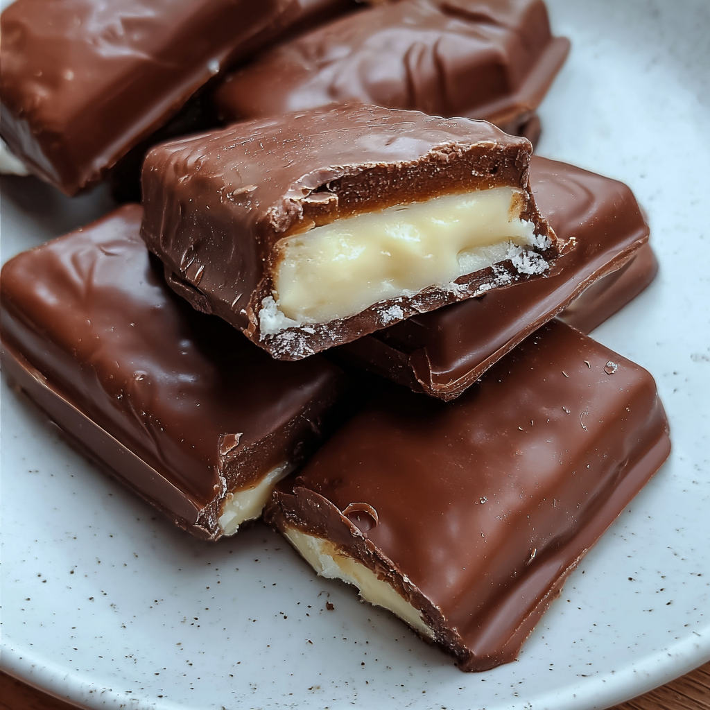Crafting Delicious Bounty Chocolate Bars at Home