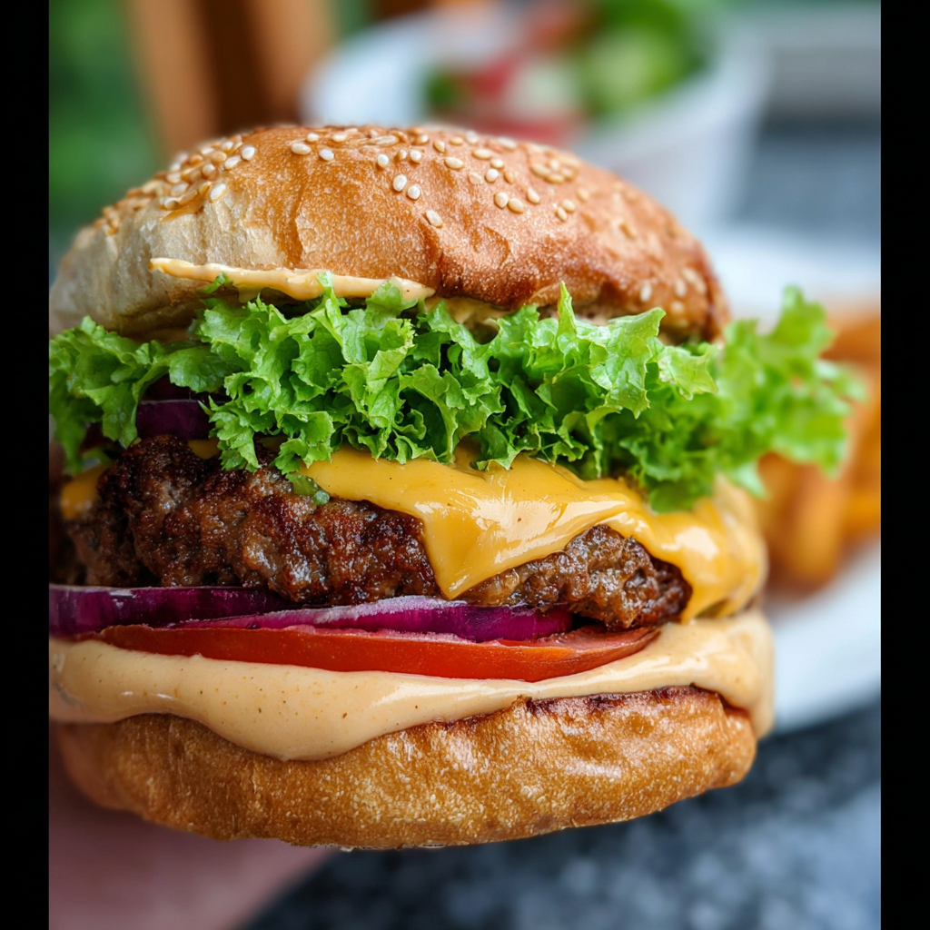 Crafting the Juicy Flying Dutchman Burger at Home