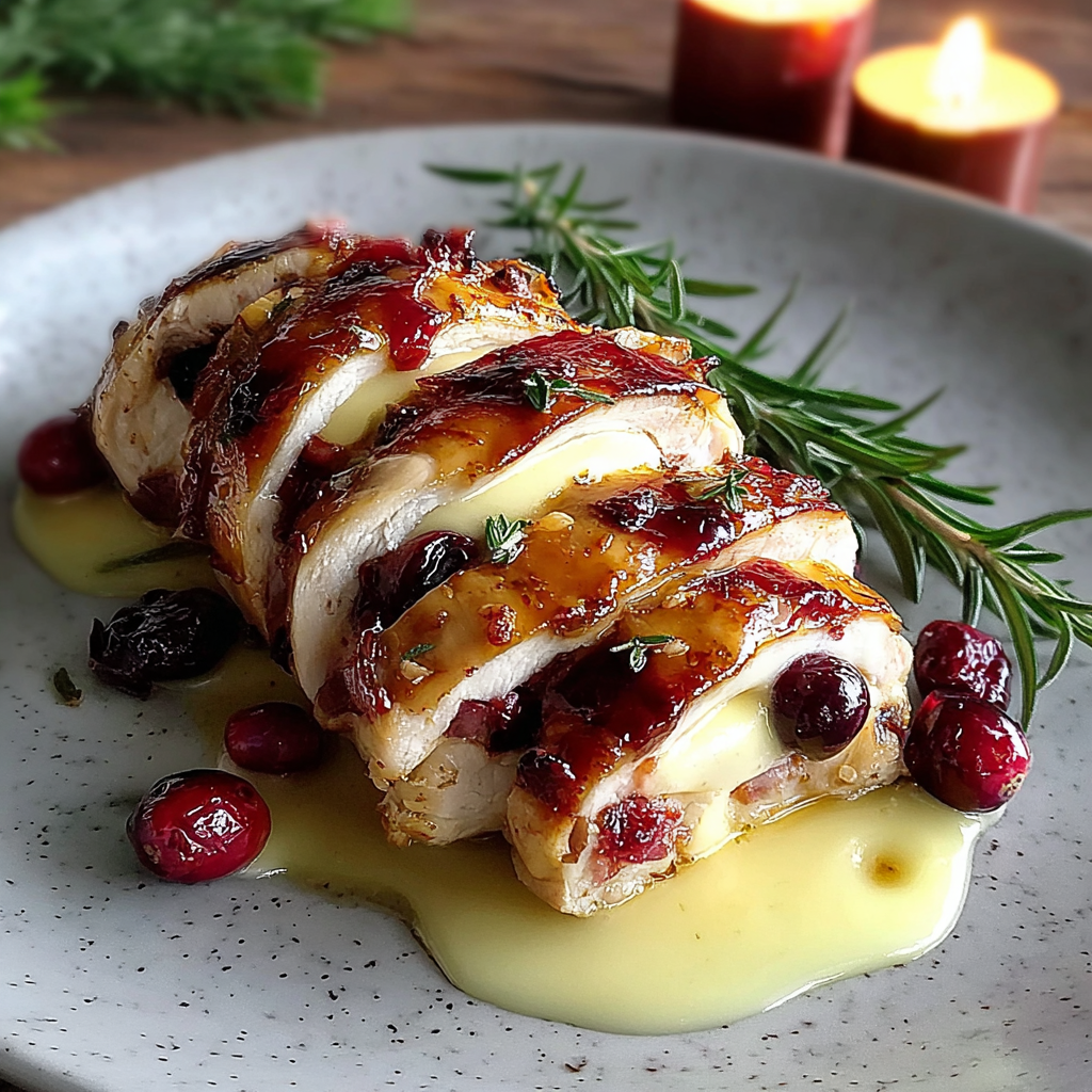 Cranberry Brie Stuffed Chicken: A Flavorful Delight