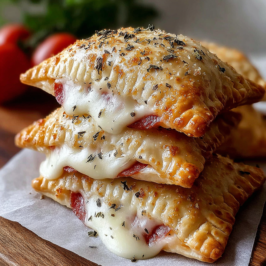 Deliciously Cheesy Pizza Pockets for Any Occasion