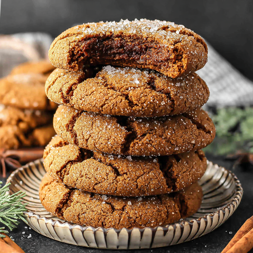 Deliciously Chewy Gingerbread Cookies to Savor