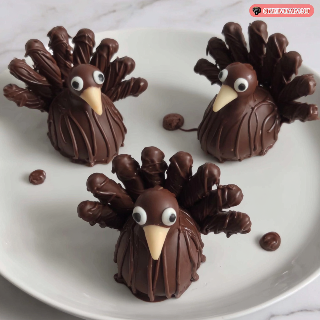 Delightful Chocolate Turkeys for Festive Celebrations