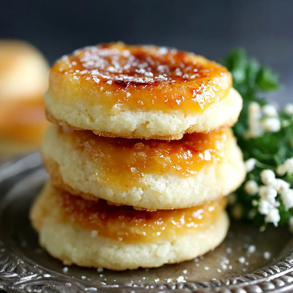 Delightful Crème Brûlée Cookies for Sweet Moments