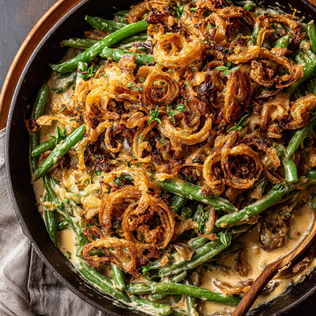 Elevate Your Meal with Classic Green Bean Casserole