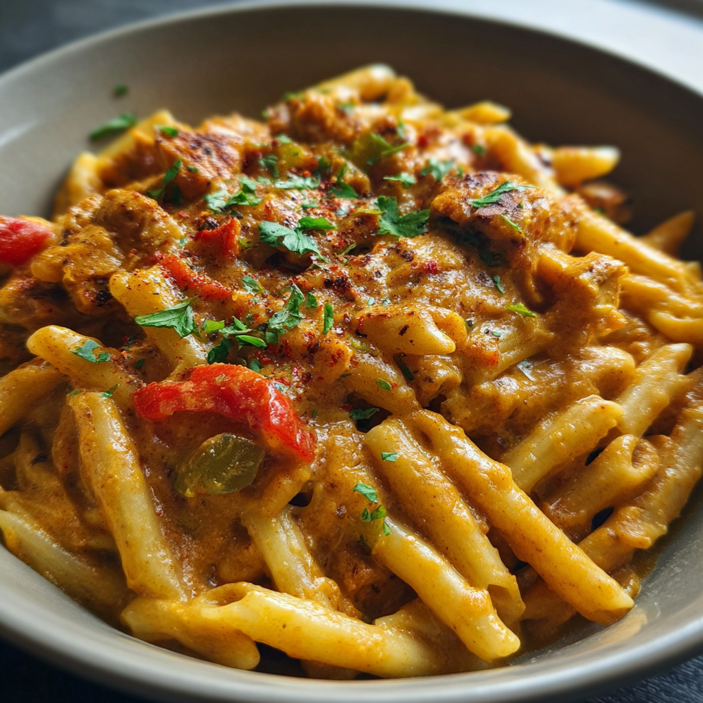 Flavor-Packed Vegan Cajun Pasta Dish to Savor