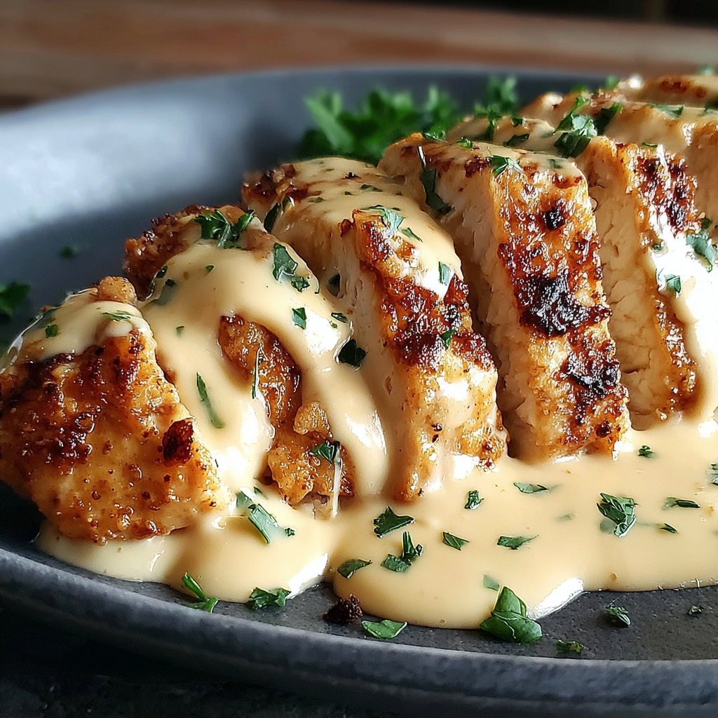 Irresistible Cheesy Cajun Garlic Chicken Delight