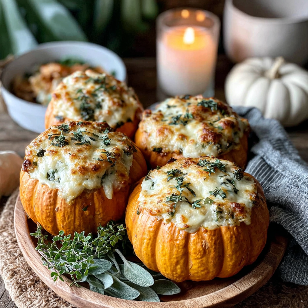 Sage Stuffed Pumpkins: A Seasonal Delight