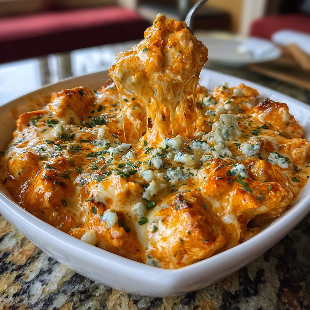 Savor the Creamy Buffalo Chicken Experience