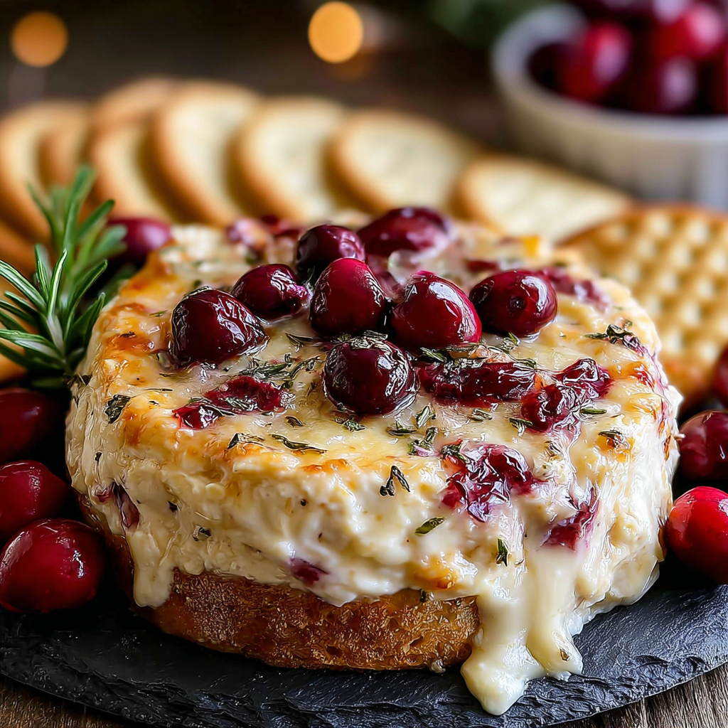 Creamy Baked Cranberry Dip for Cozy Gatherings