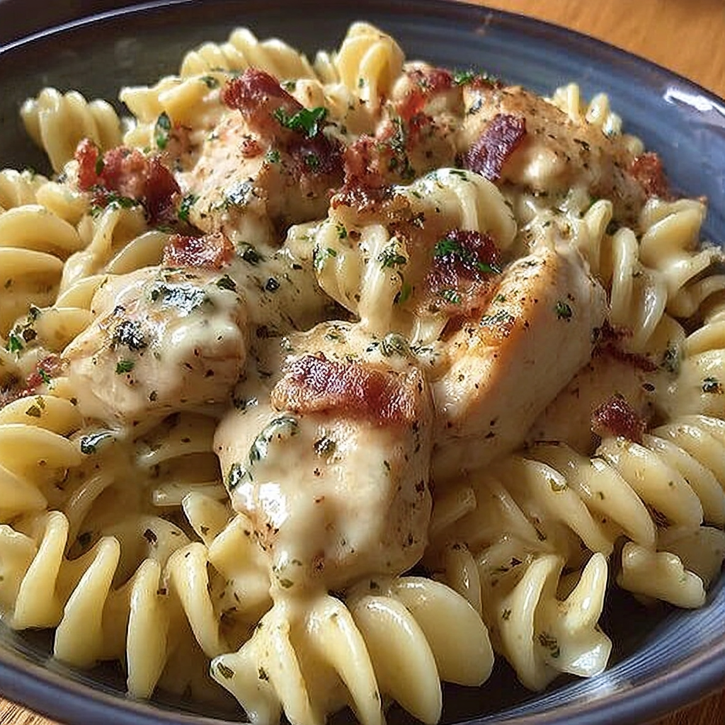 Creamy Chicken Bacon Ranch Pasta for Family Dinners