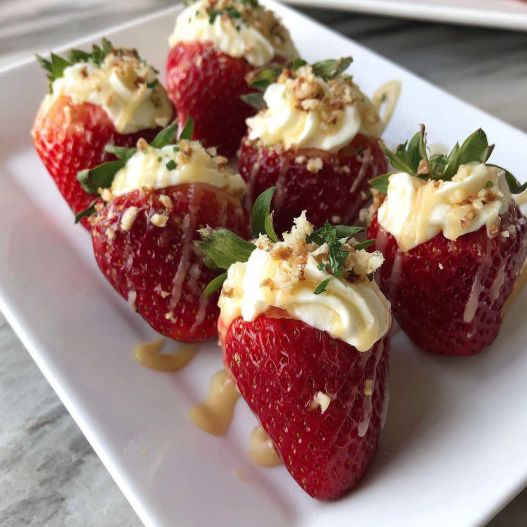 Creative Deviled Strawberries for Perfect Parties