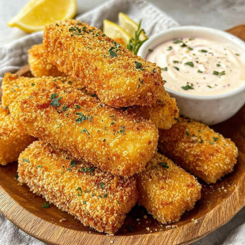 Crispy Oven-Baked Fish Sticks for Families
