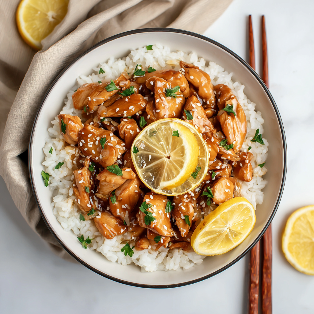 Crockpot Chinese Lemon Chicken Recipe for Home Cooks