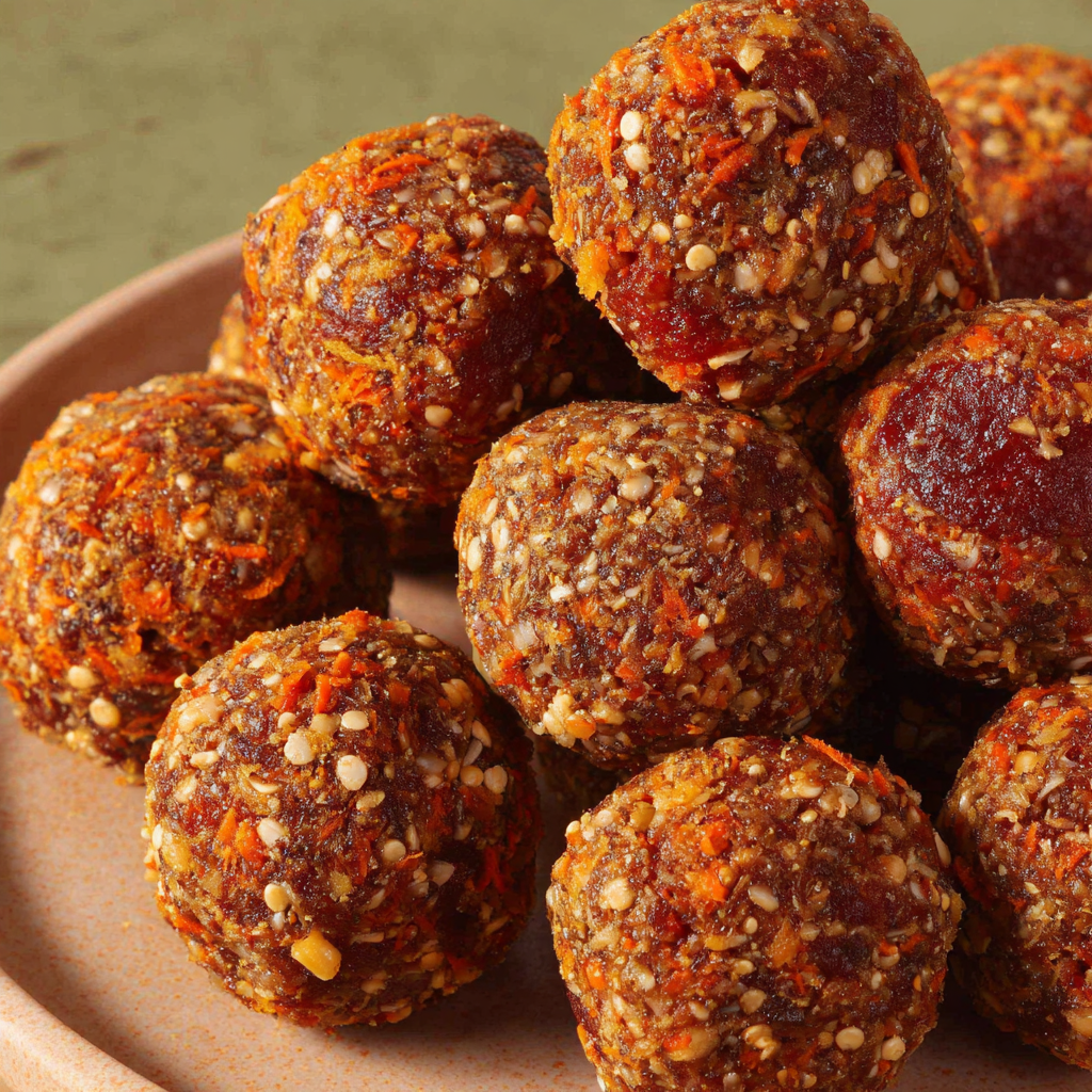Delicious Carrot Cake Energy Bites for Your Snack Cravings