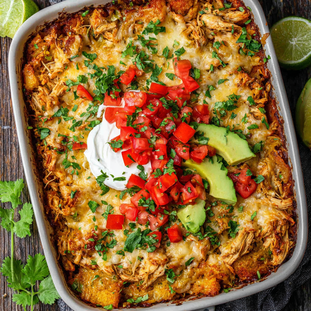 Delicious Chicken Tamale Casserole Recipe