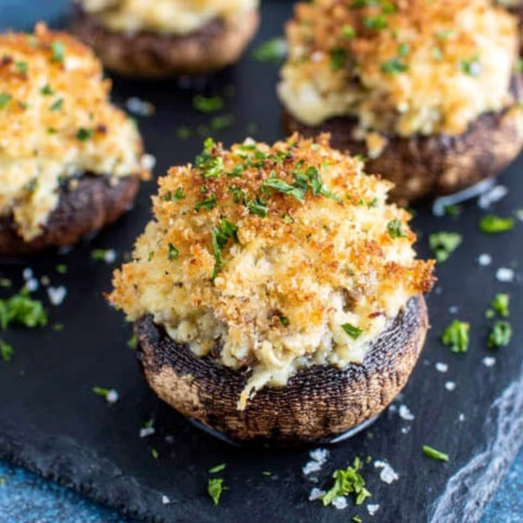 Delicious Crab Stuffed Mushroom Recipe for Entertaining