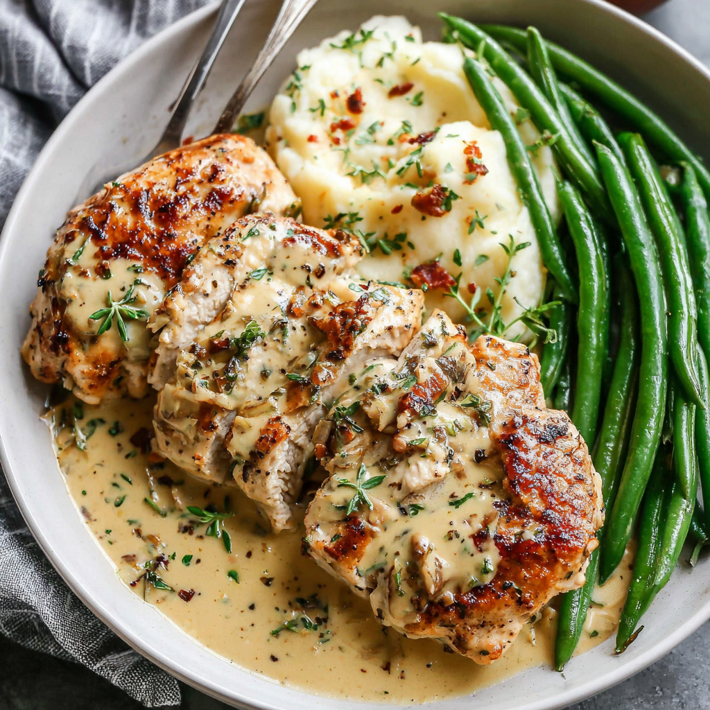 Delicious Creamy Garlic Chicken for Home Cooks