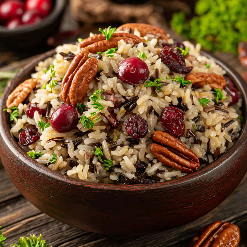 Delightful Cranberry Pecan Wild Rice Pilaf Recipe