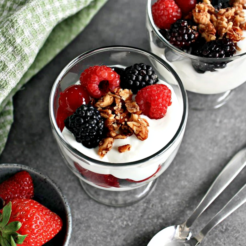 Delightful Greek Yogurt Berry Parfaits to Savor