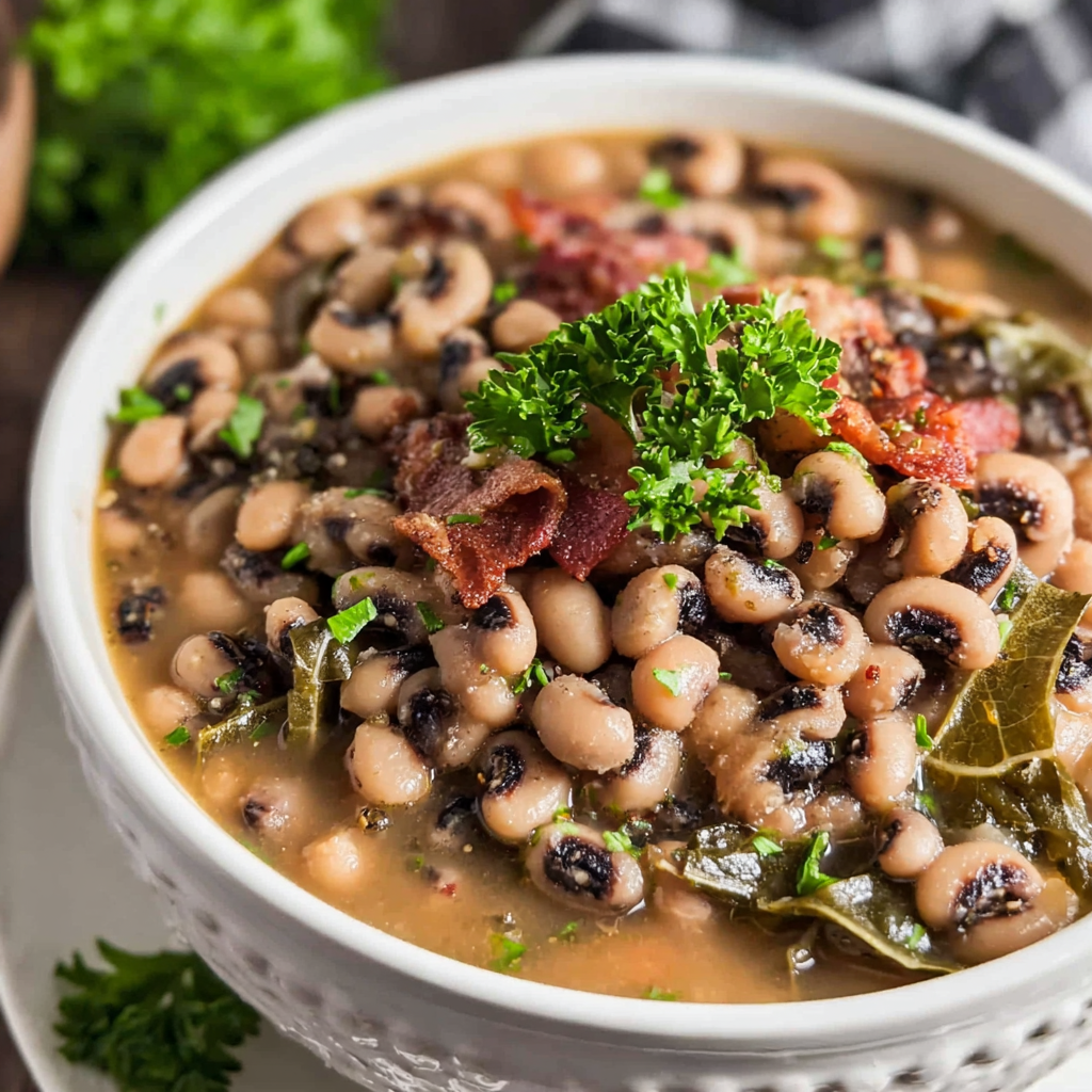 Essential Southern Style Black Eyed Peas Recipe