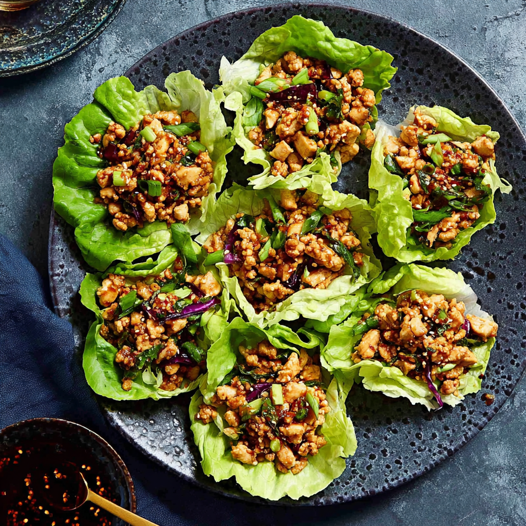 Flavorful Chicken Lettuce Wraps for Easy Dinners