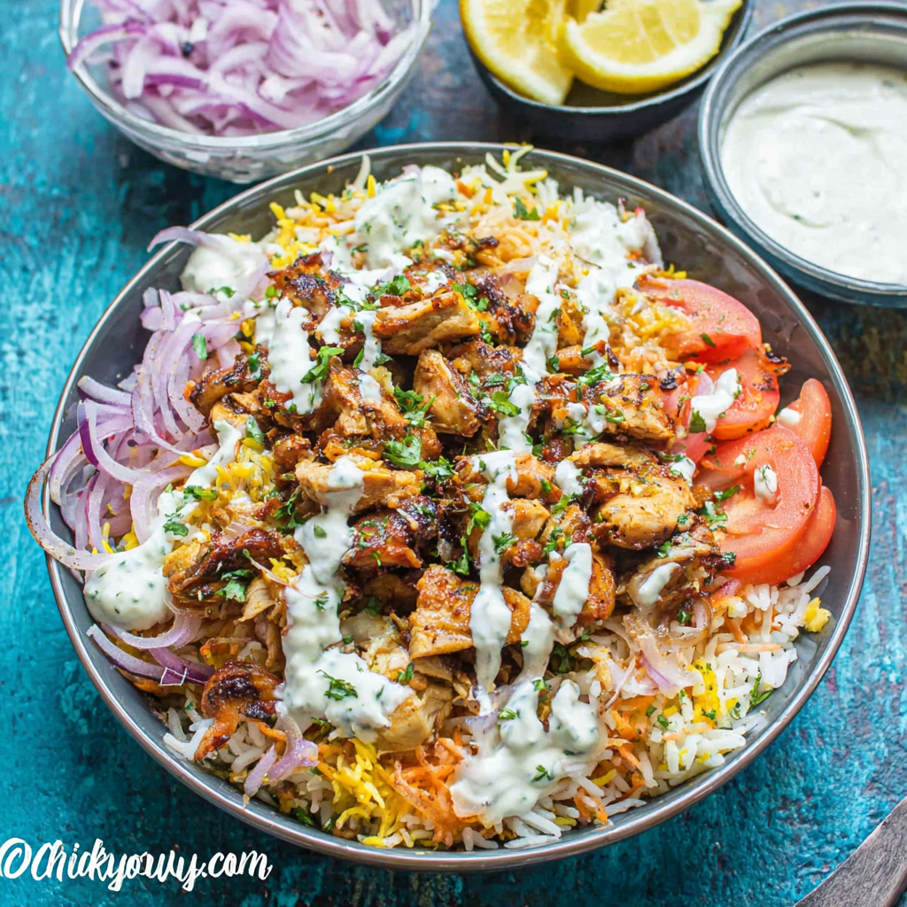 Flavorful Chicken Shawarma Bowl at Home