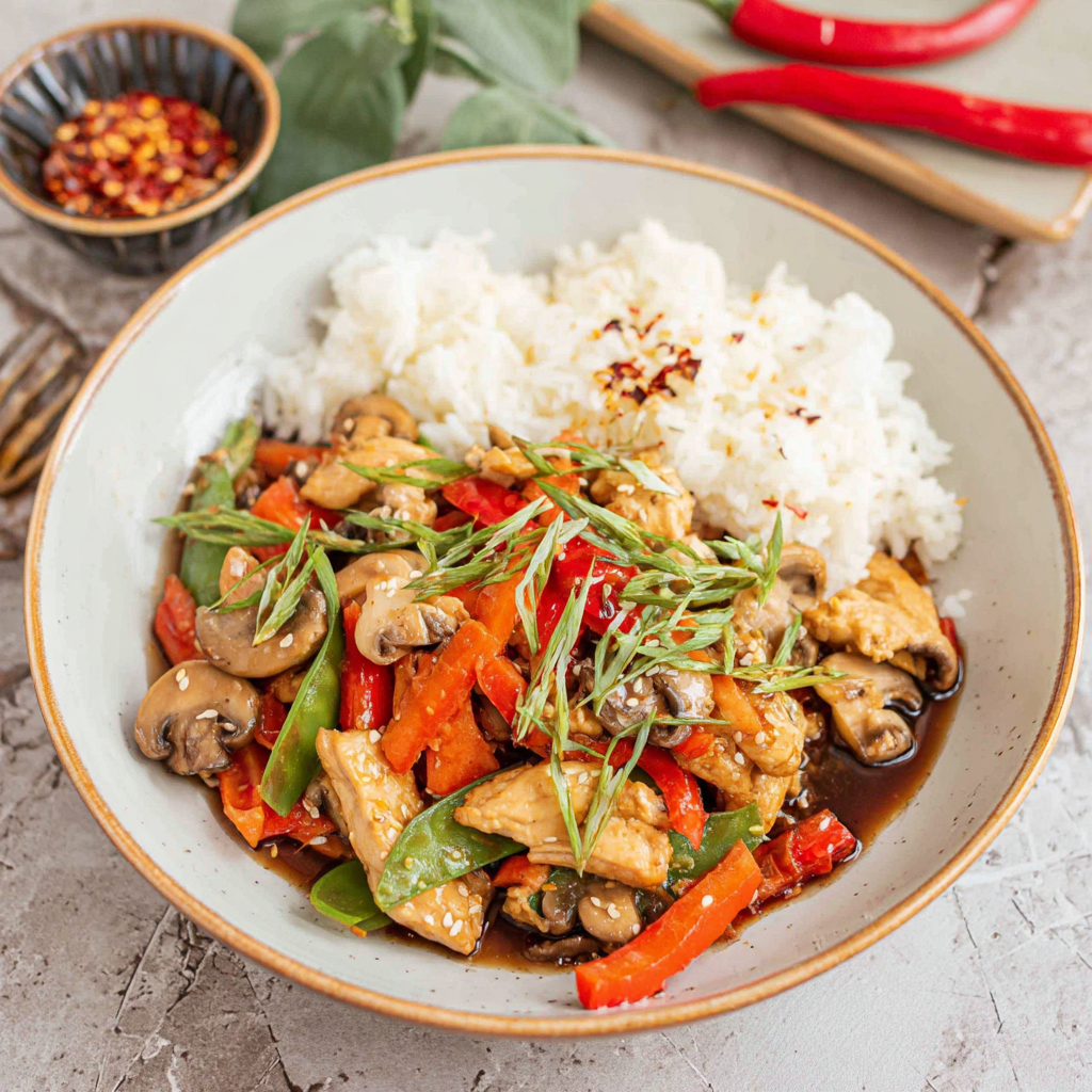 Moo Goo Gai Pan: A Comforting Chicken Stir-Fry