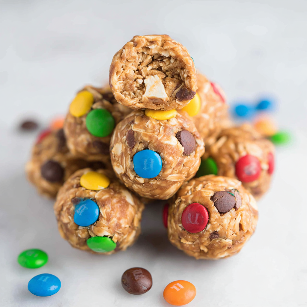Nutritious and Delicious Monster Cookie Protein Balls
