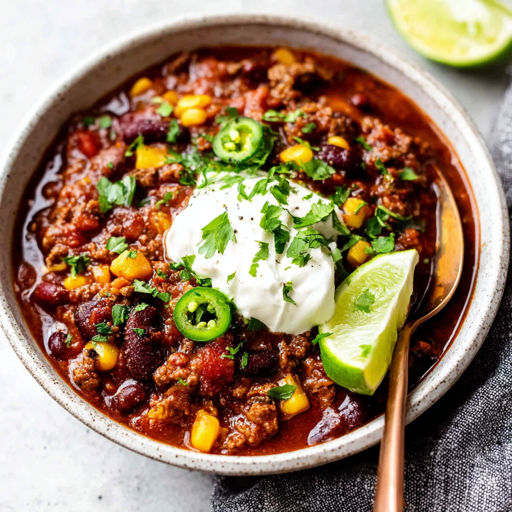 Protein-Packed Crockpot Chili for Comforting Meals