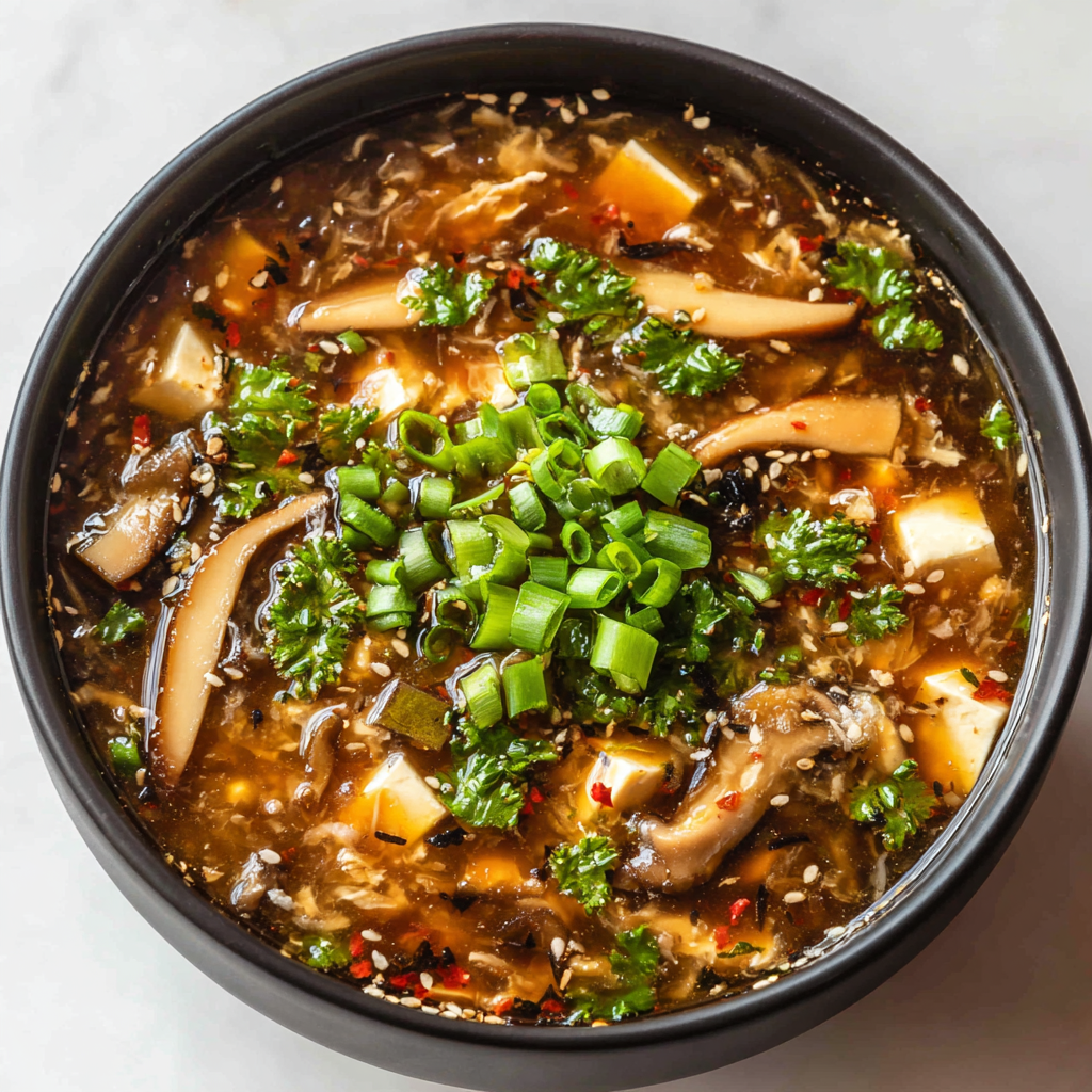 Rich and Flavorful Crockpot Hot and Sour Soup