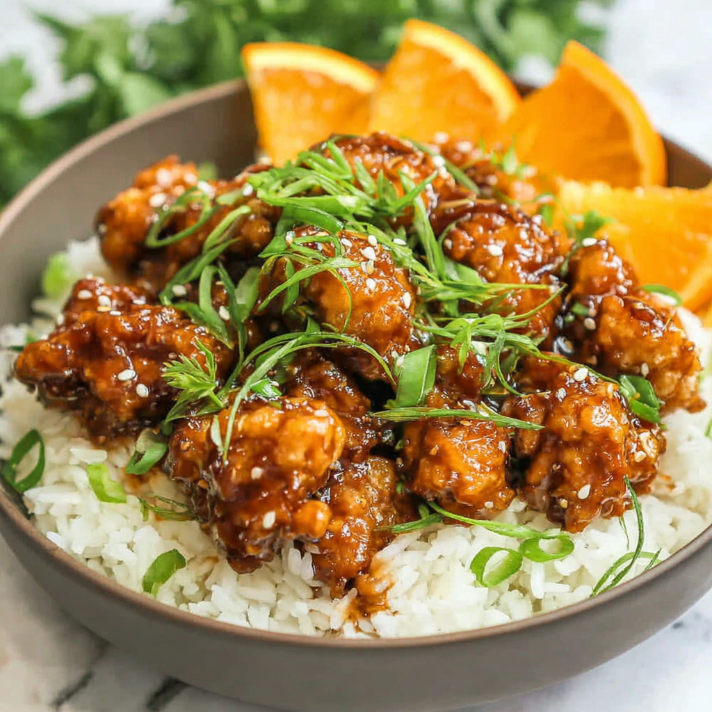 Savor the Flavor of Classic Orange Chicken