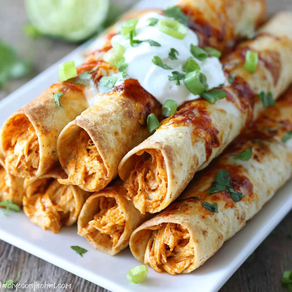 Savory Buffalo Chicken Taquitos for Game Day Feasts