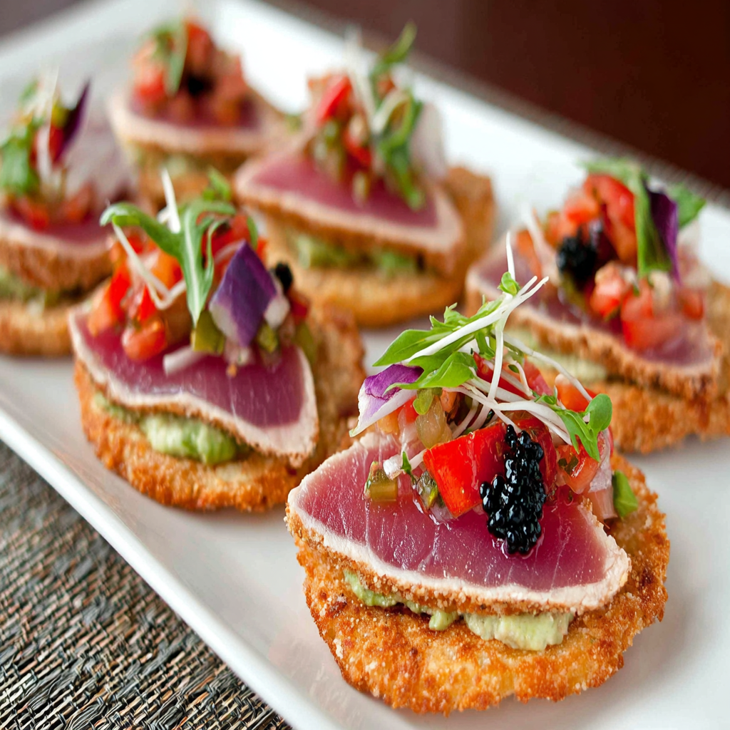 Ahi Tuna Tostadas for a Fresh Culinary Twist