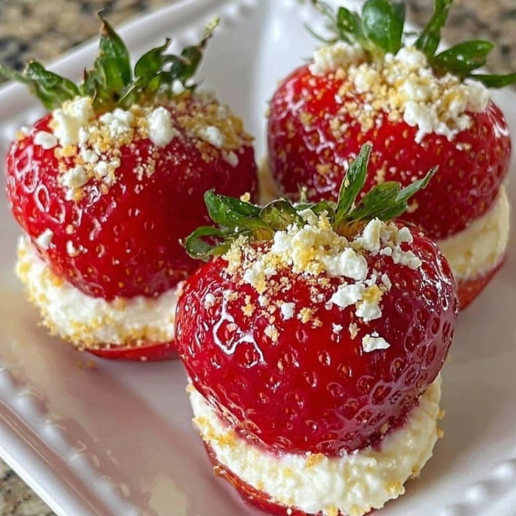 Cheesecake Deviled Strawberries: A Unique Treat