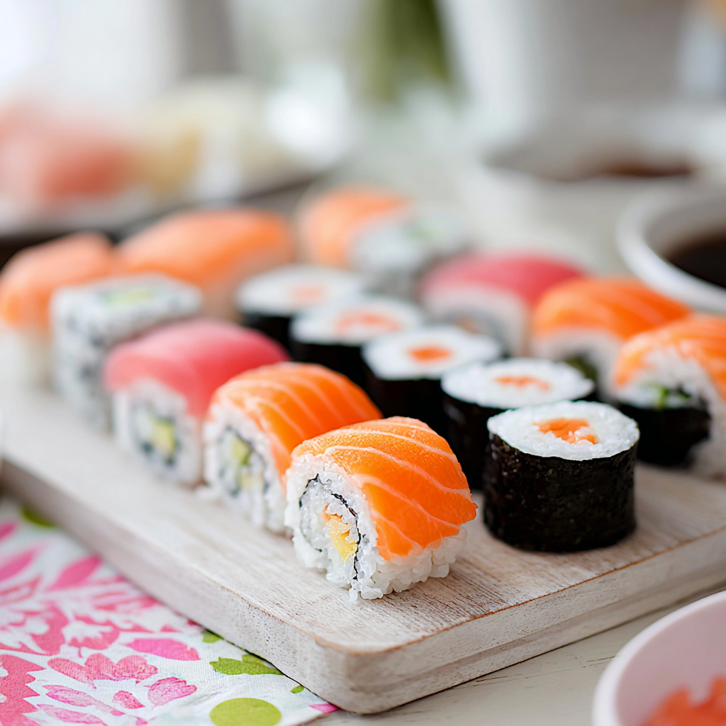 Crafting Exquisite Sushi Rolls at Home