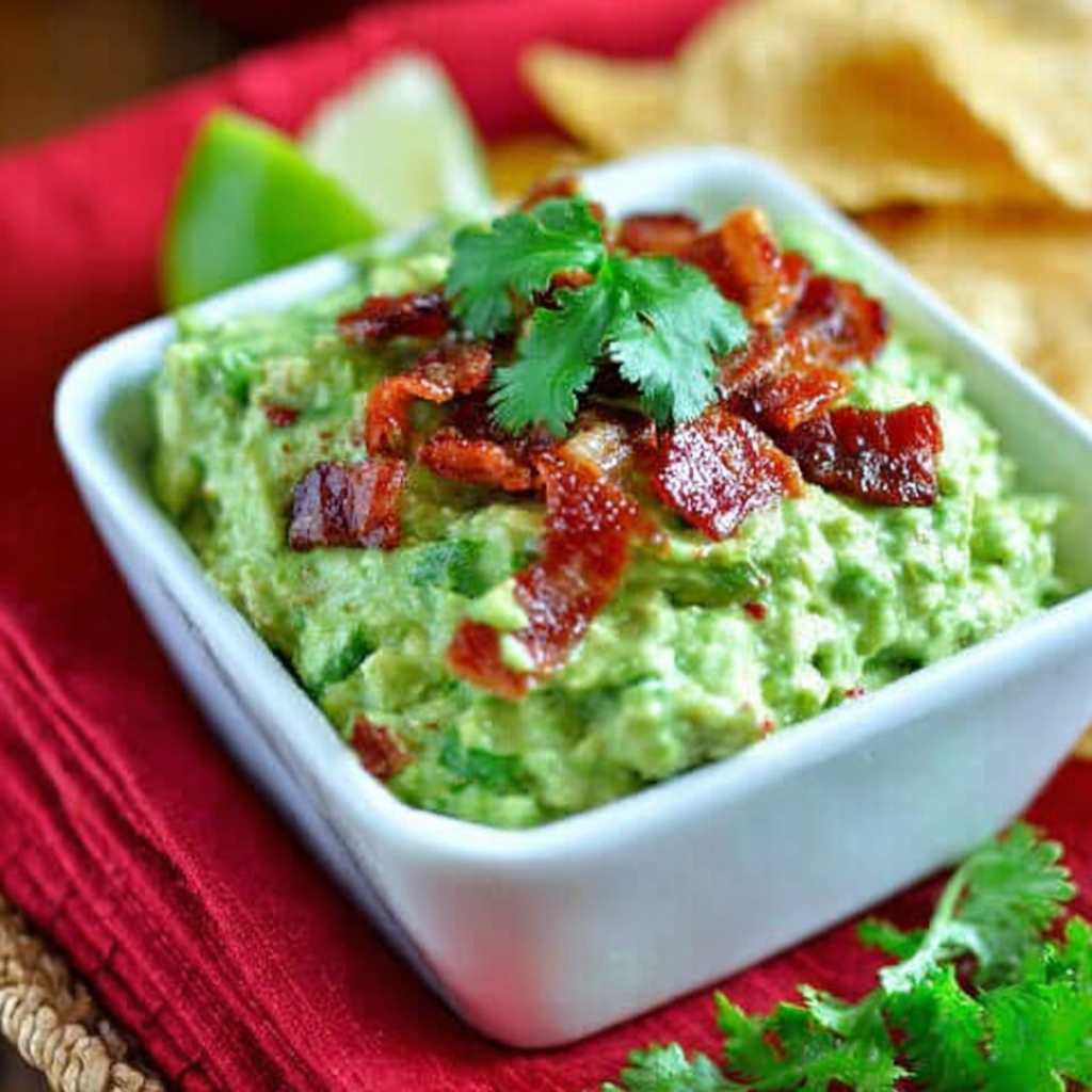 Creamy Bacon Guacamole Dip That Excites the Taste Buds