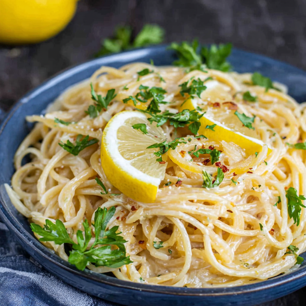 Creamy Meyer Lemon Pasta with a Zesty Twist