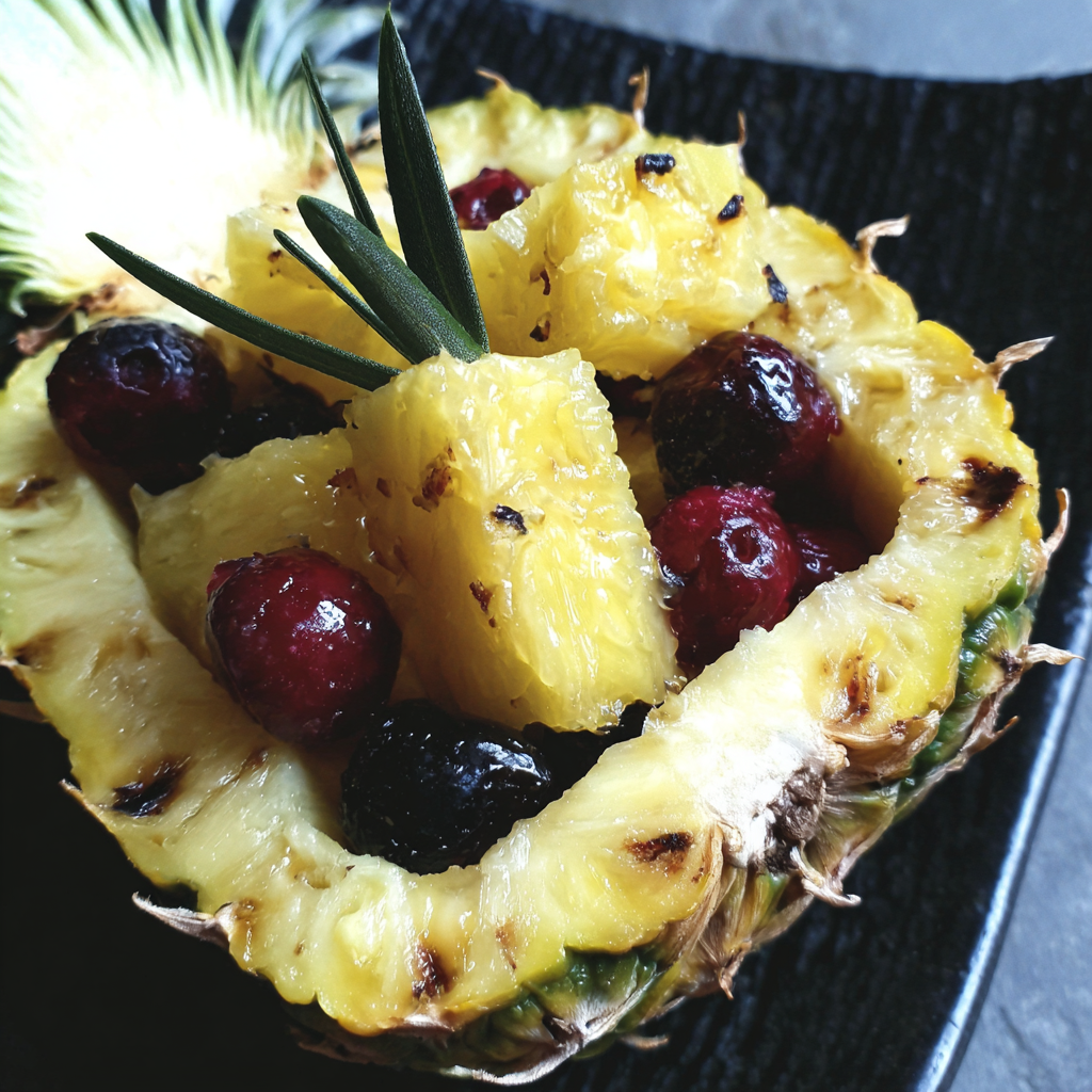 Creating a Vibrant Pineapple Fruit Bowl