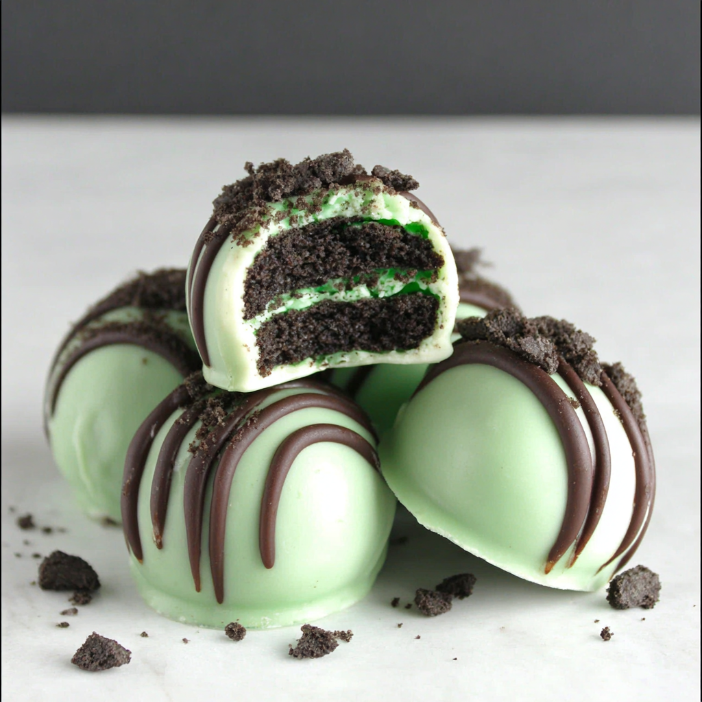 Decadent Mint Oreo Truffles for Chocolate Lovers