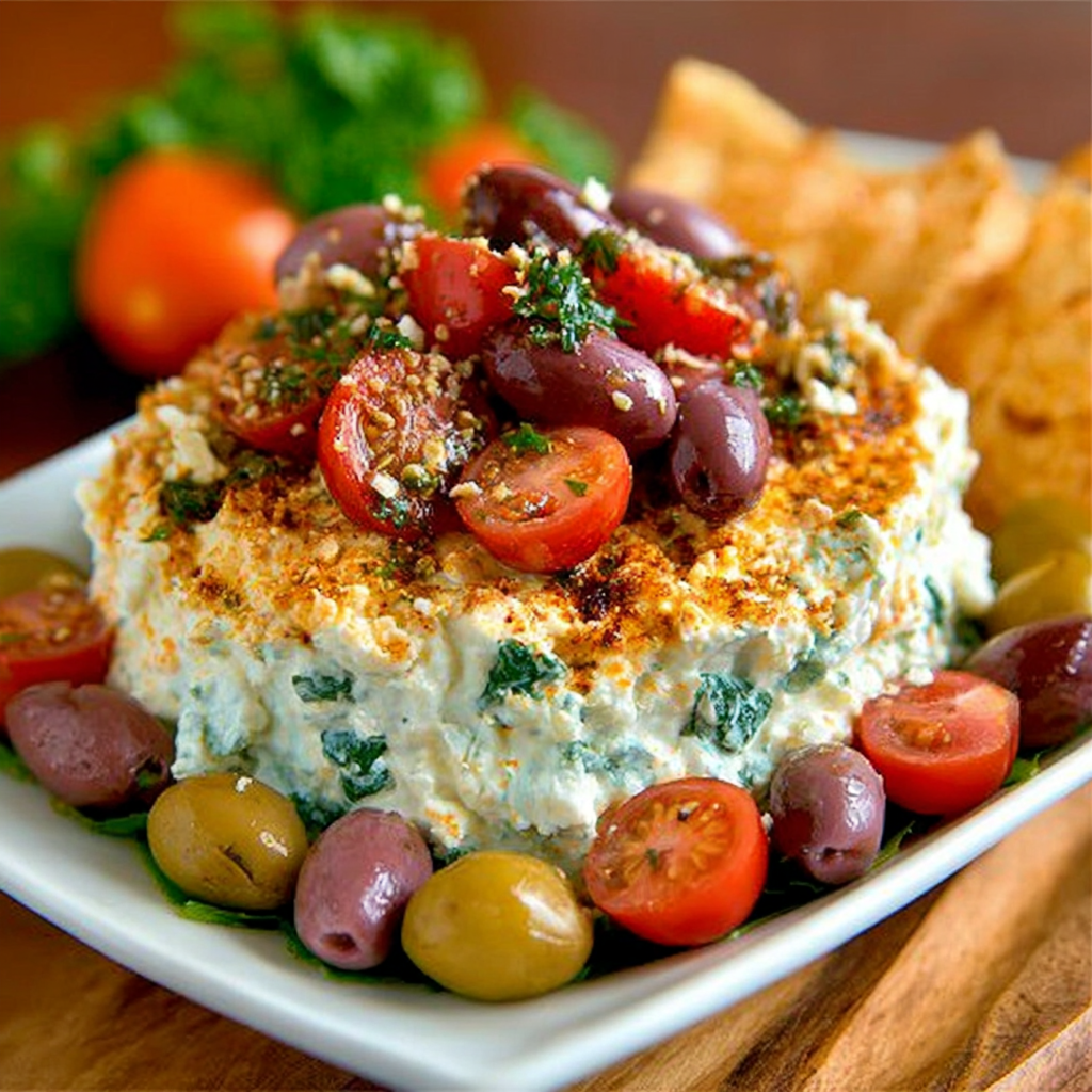 Delicious Mediterranean-Inspired Greek 7 Layer Dip